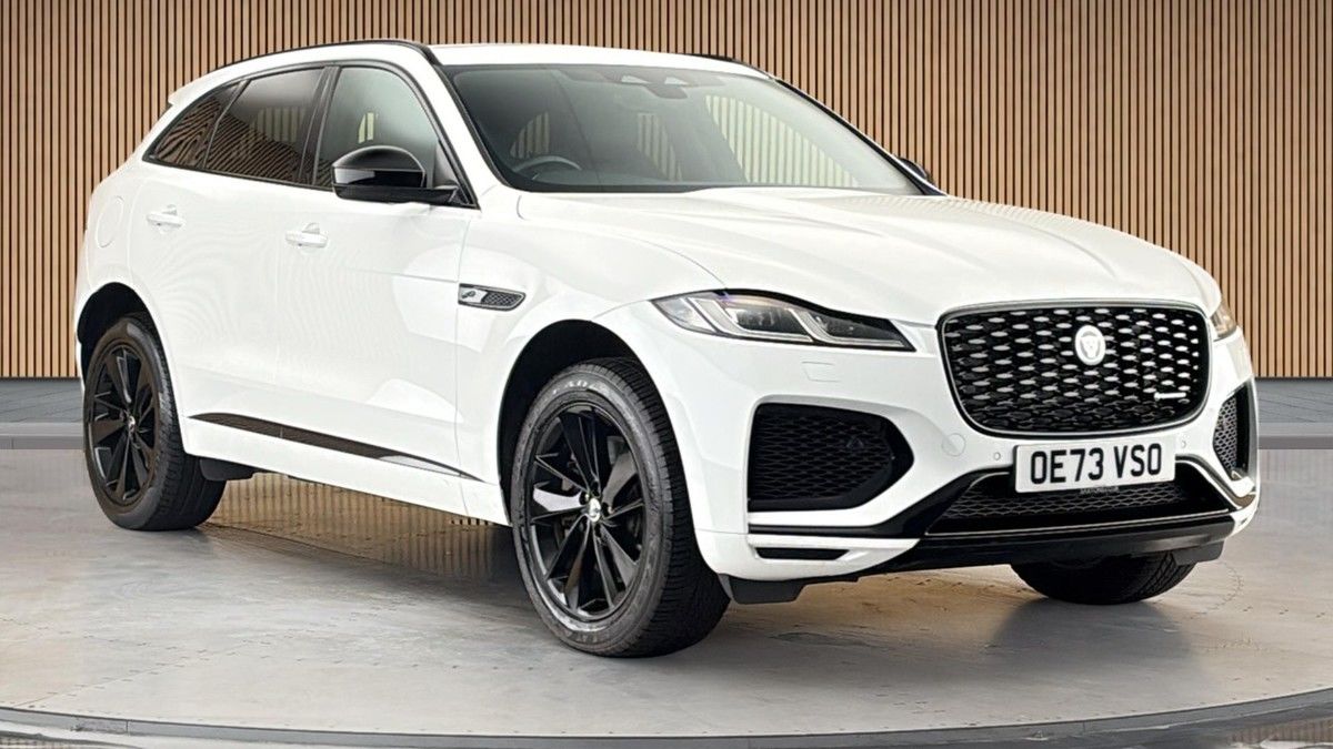 Jaguar F-PACE Sticky Header Image