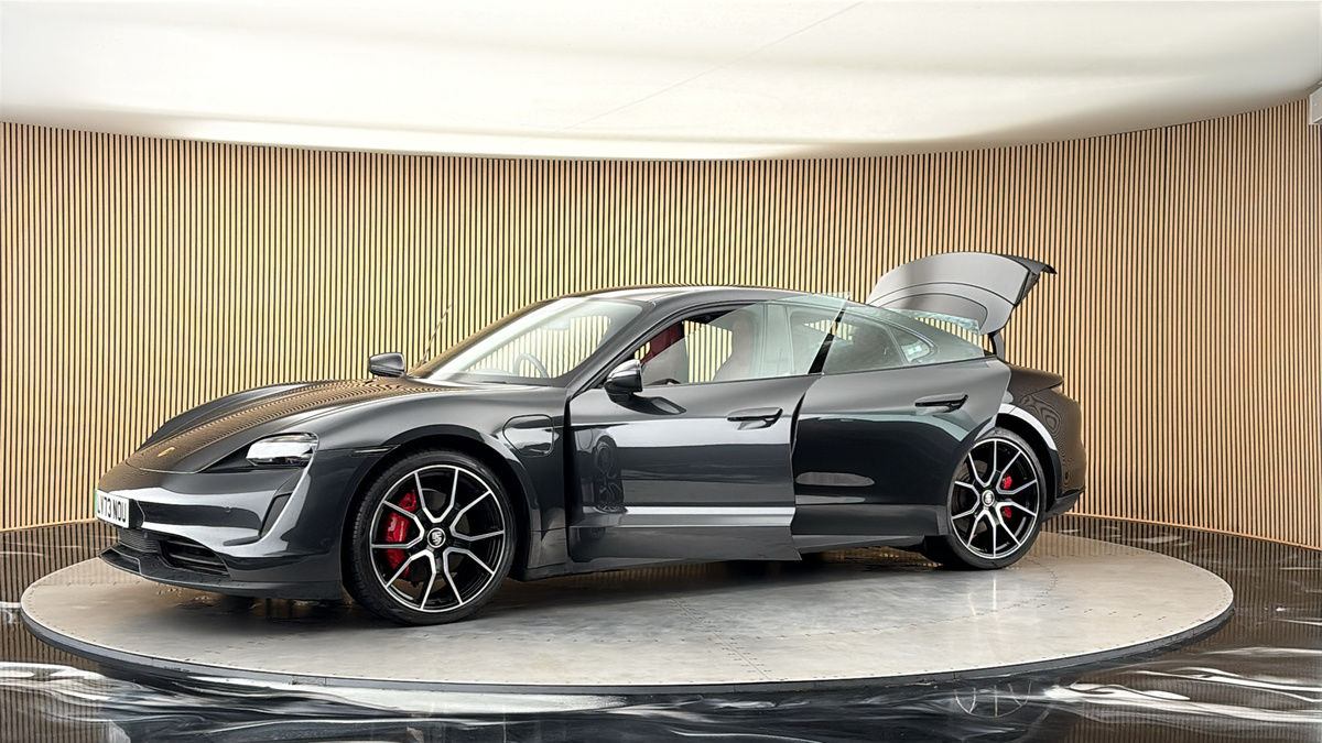More views of Porsche Taycan