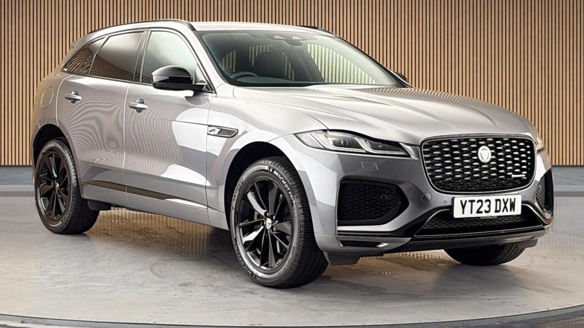 Jaguar F-PACE Sticky Header Image