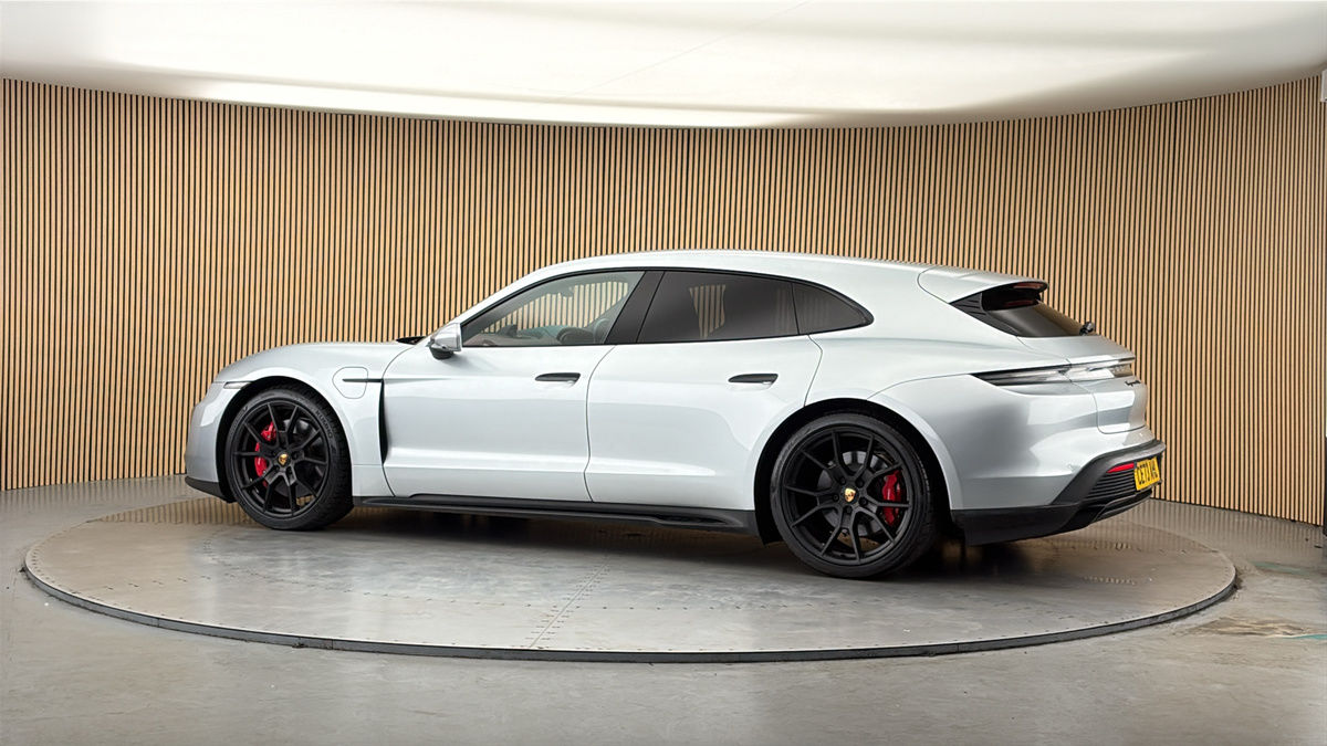 More views of Porsche Taycan