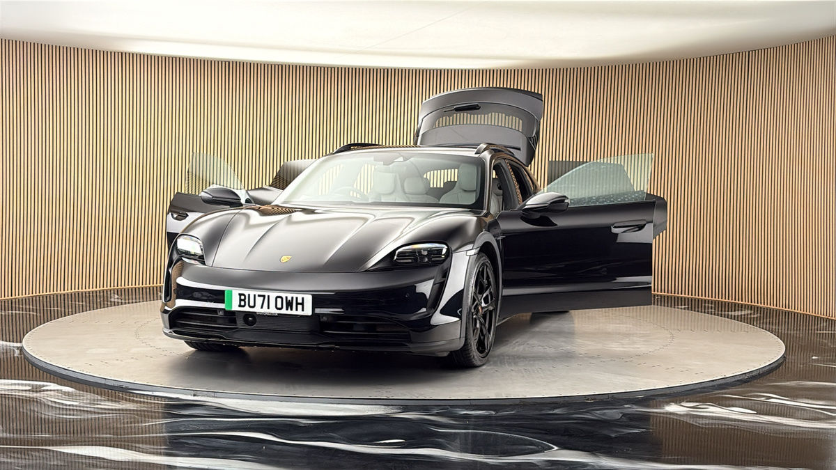More views of Porsche Taycan