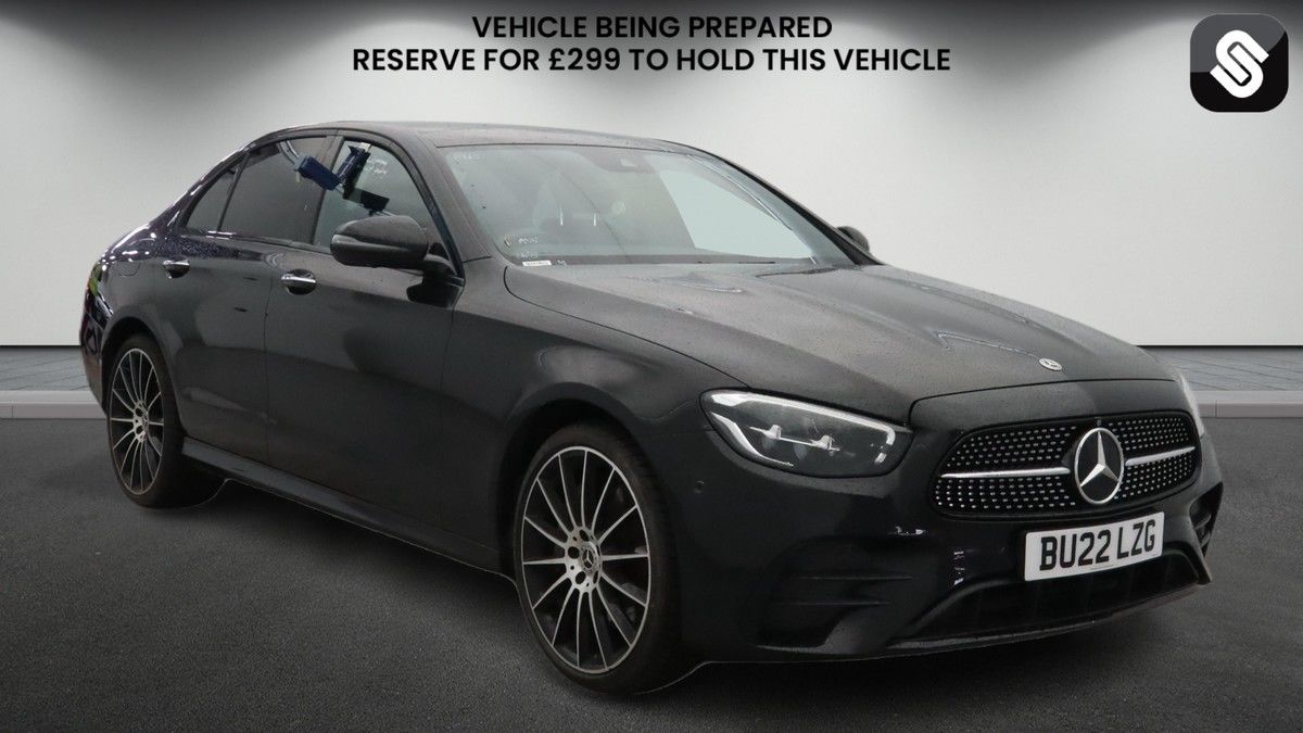 Mercedes-Benz E Class Sticky Header Image