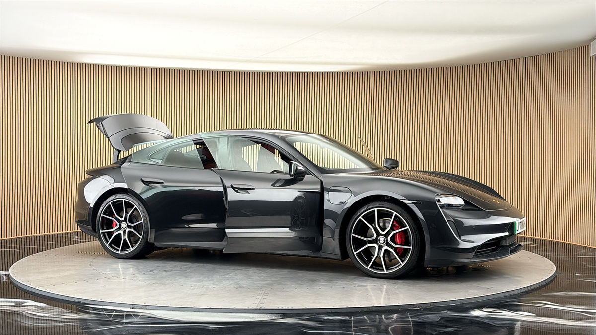 More views of Porsche Taycan