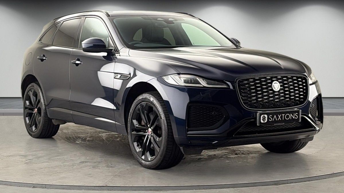 Jaguar F-PACE Sticky Header Image