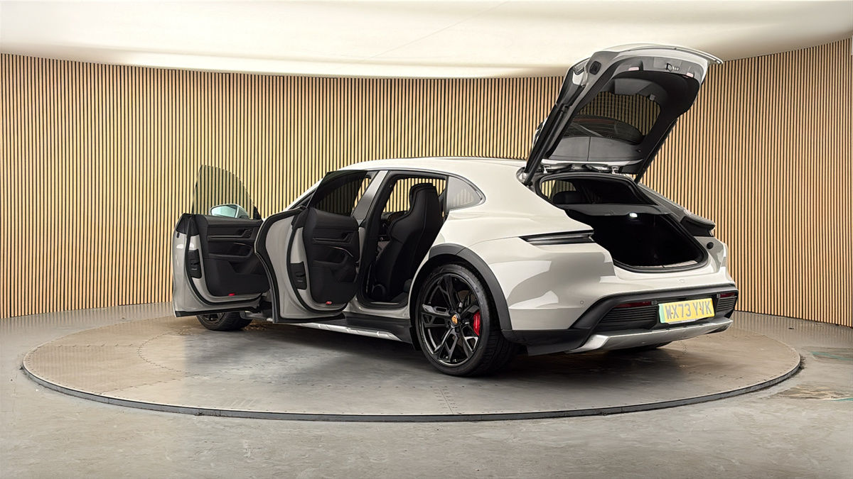 More views of Porsche Taycan