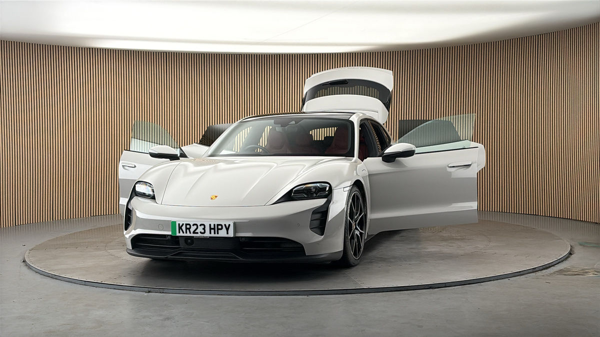 More views of Porsche Taycan