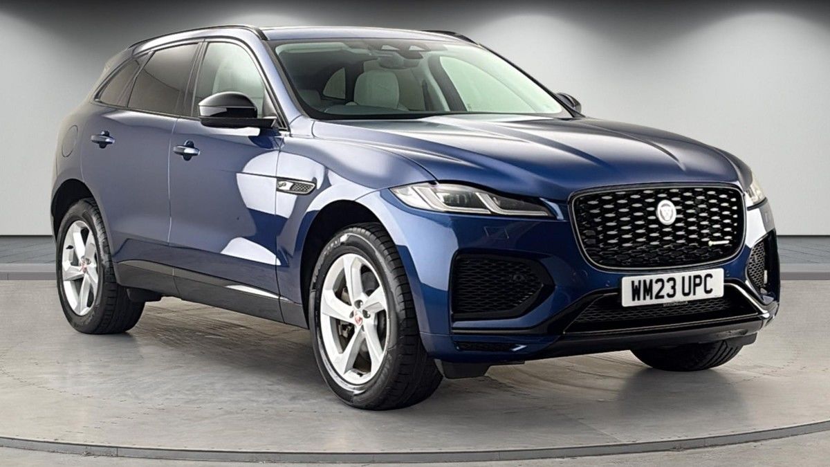 Jaguar F-PACE Sticky Header Image
