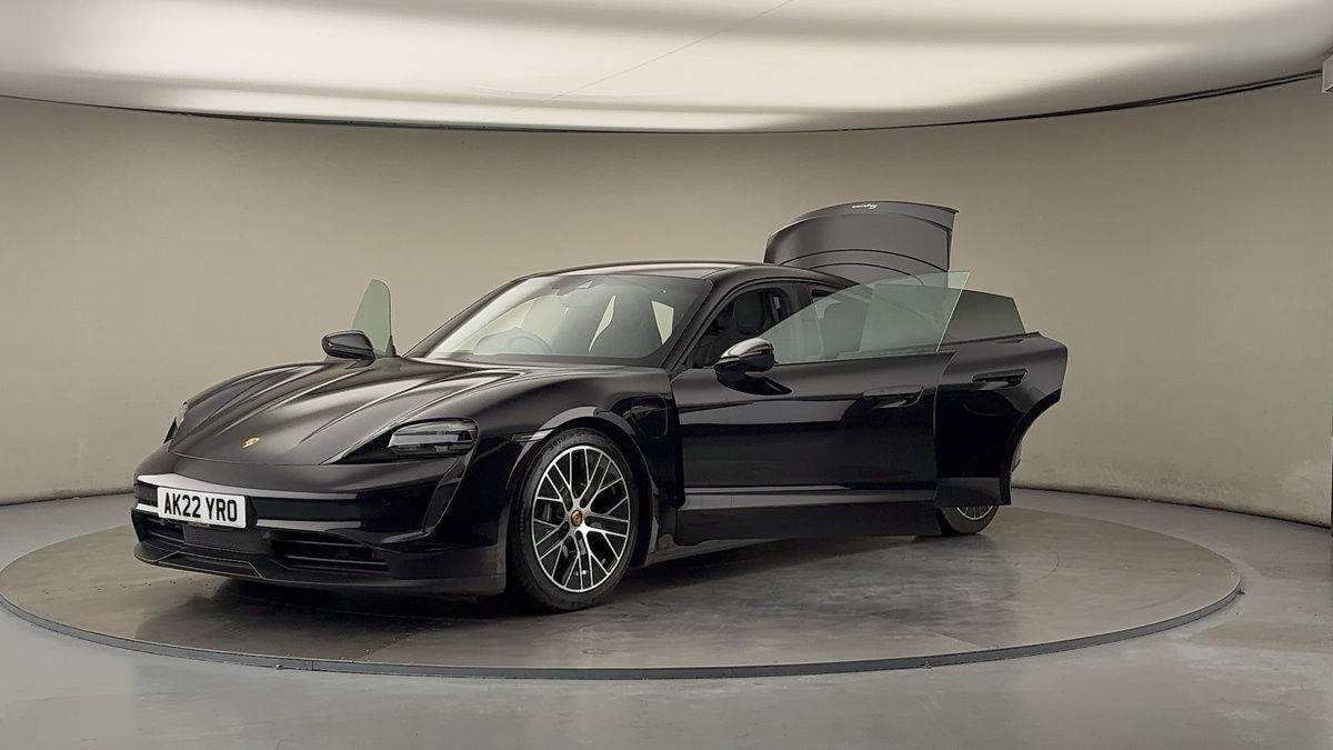 More views of Porsche Taycan