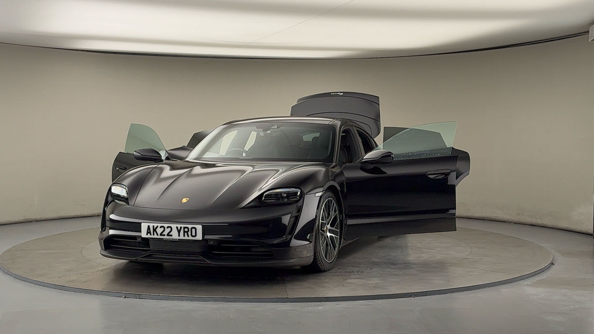 More views of Porsche Taycan