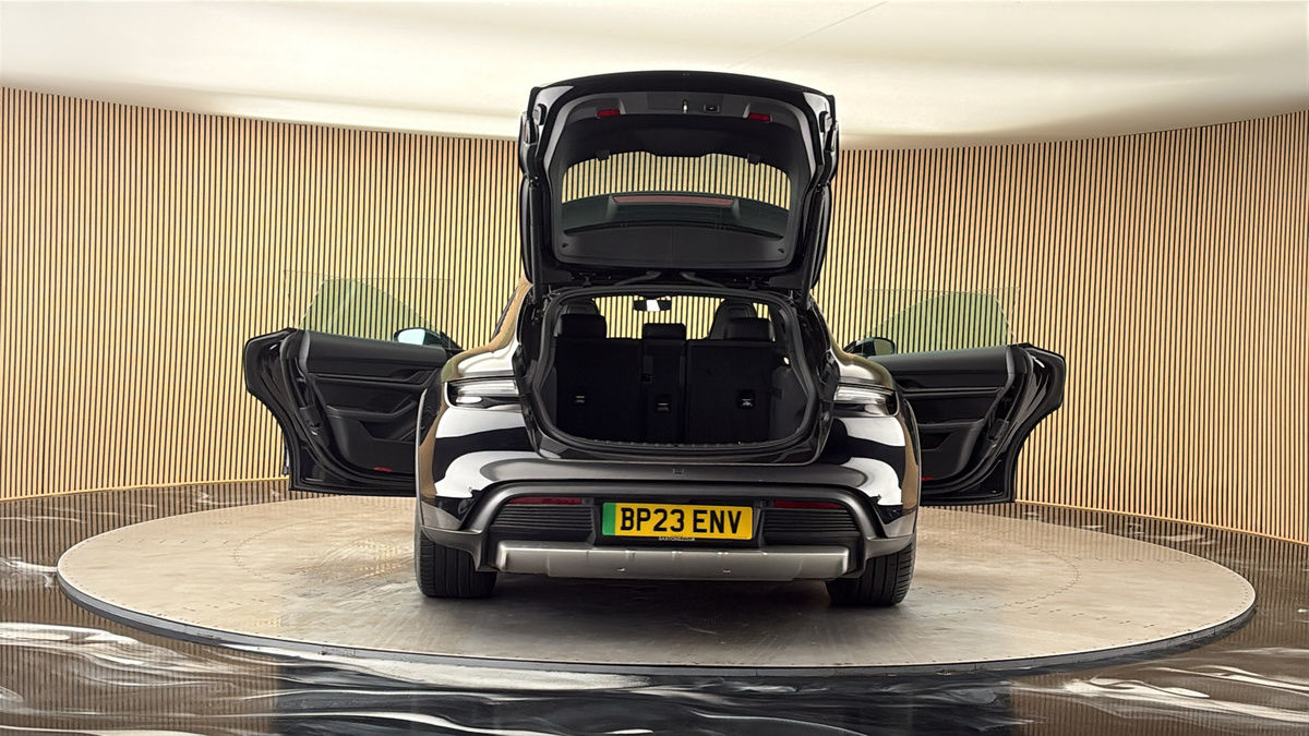 More views of Porsche Taycan