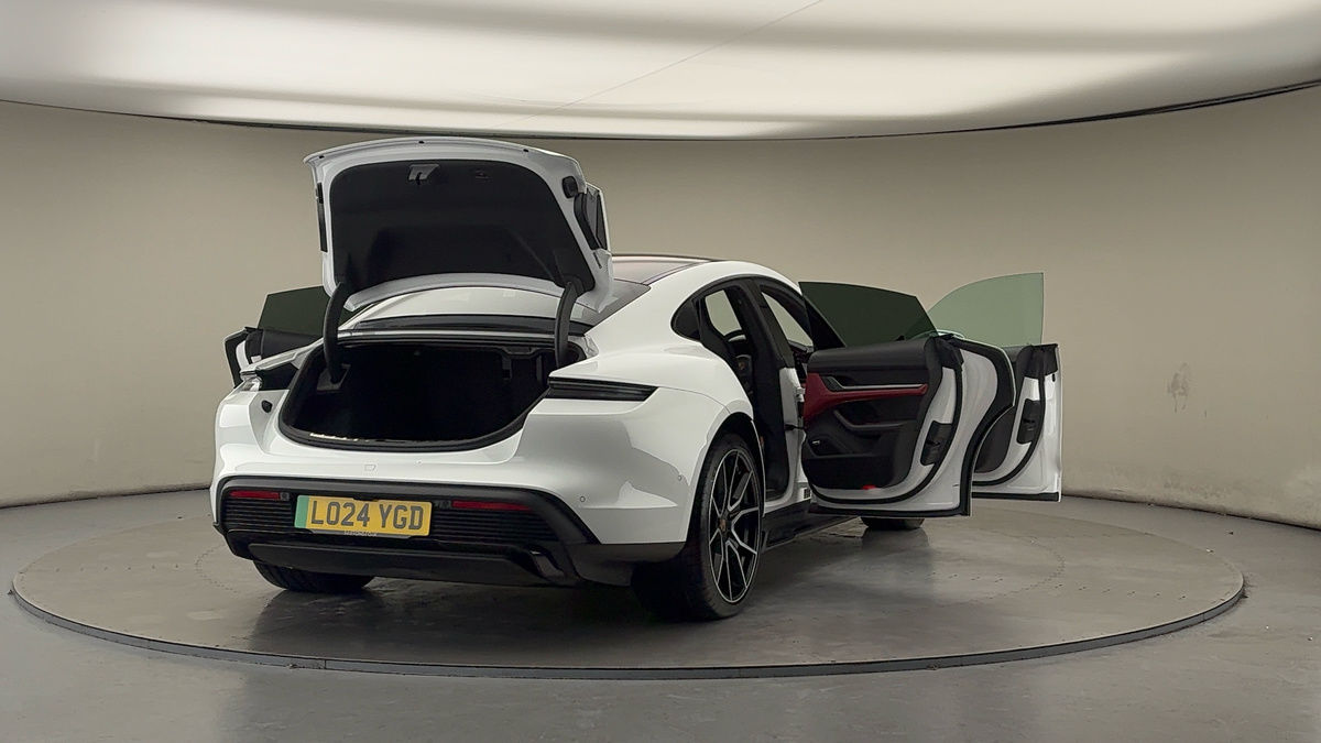 More views of Porsche Taycan