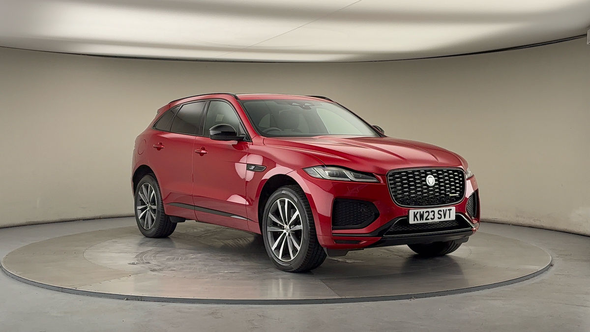 Jaguar F-PACE Sticky Header Image