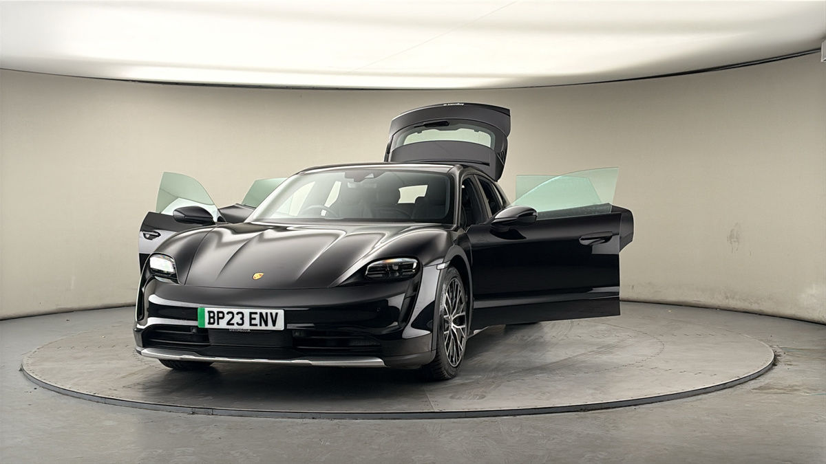 More views of Porsche Taycan