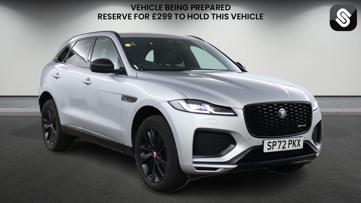 Jaguar F-PACE Sticky Header Image