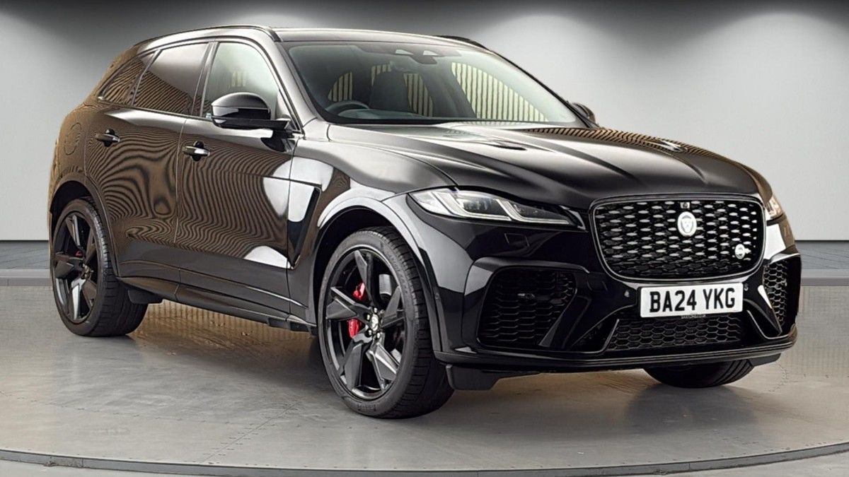 Jaguar F-PACE Sticky Header Image