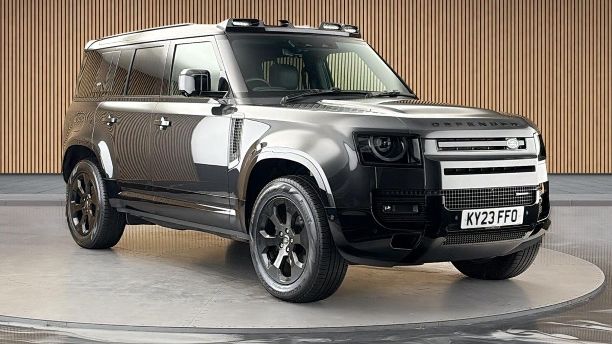 Land Rover Defender 110 Sticky Header Image