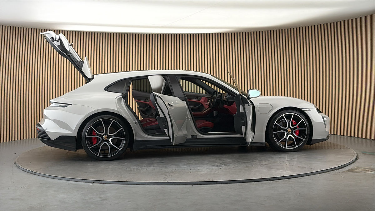 More views of Porsche Taycan