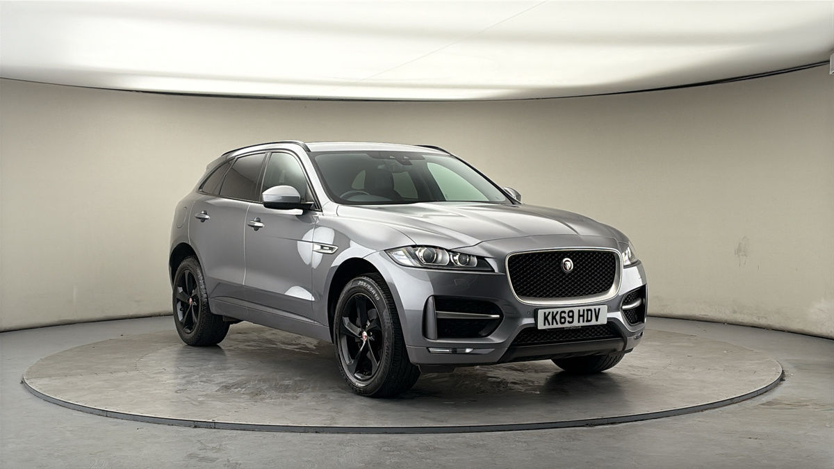 Jaguar F-PACE Sticky Header Image
