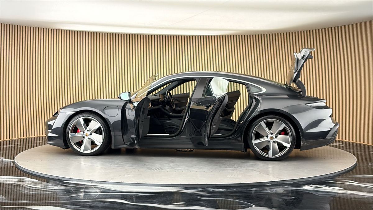 More views of Porsche Taycan