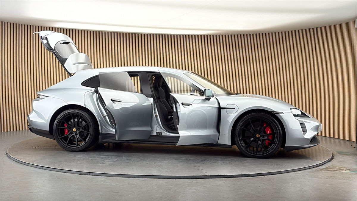 More views of Porsche Taycan