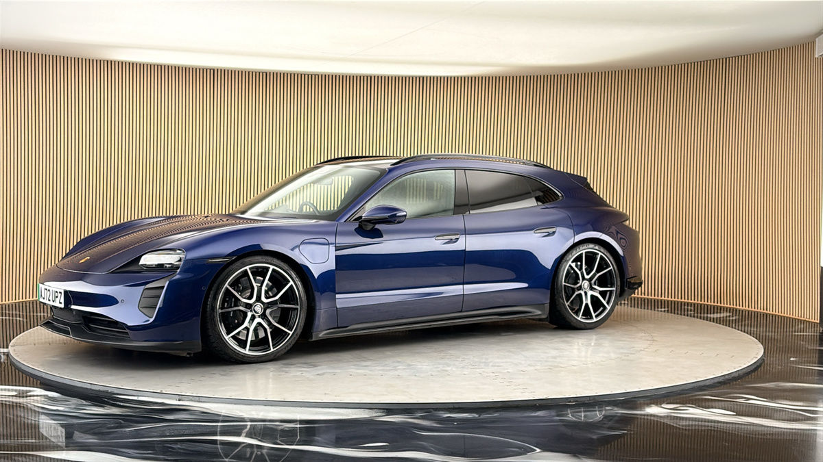 More views of Porsche Taycan