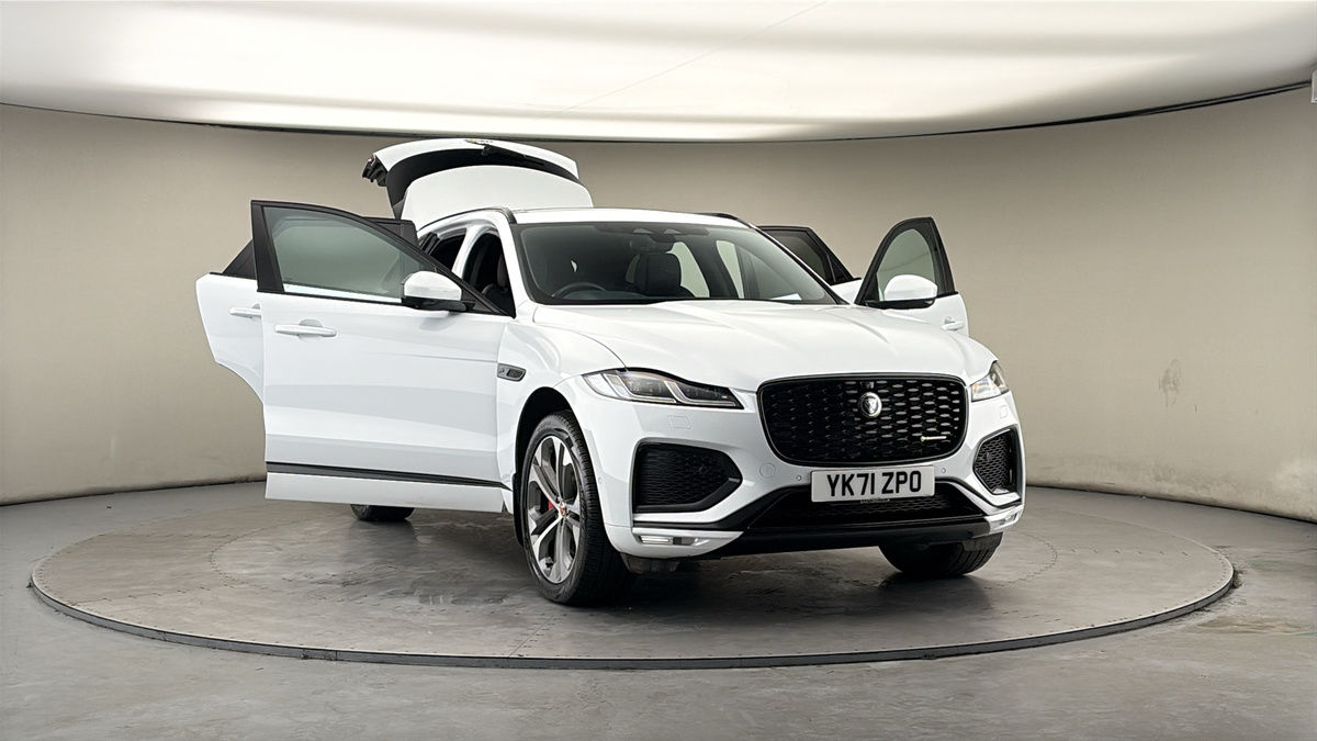 More views of Jaguar F-PACE