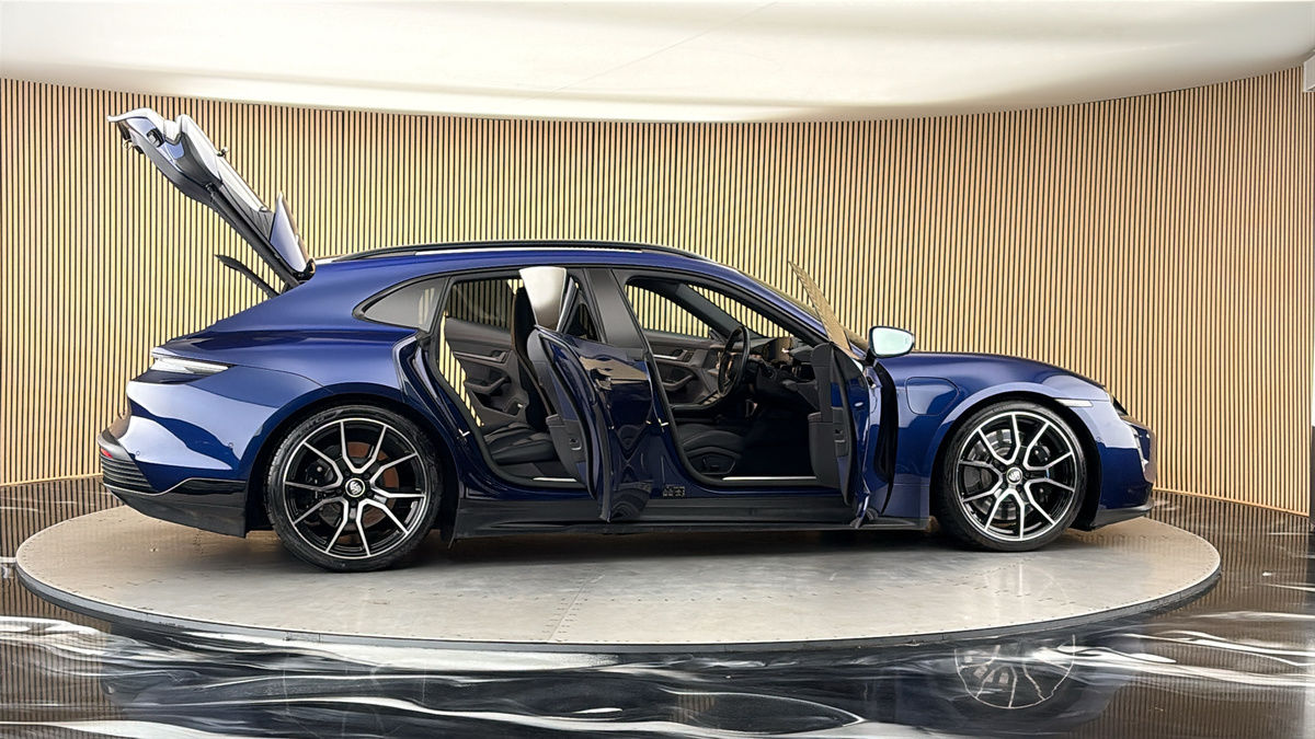 More views of Porsche Taycan