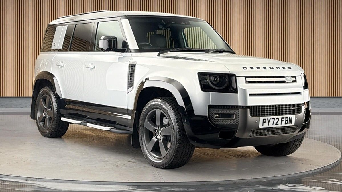 Land Rover Defender 110 Sticky Header Image