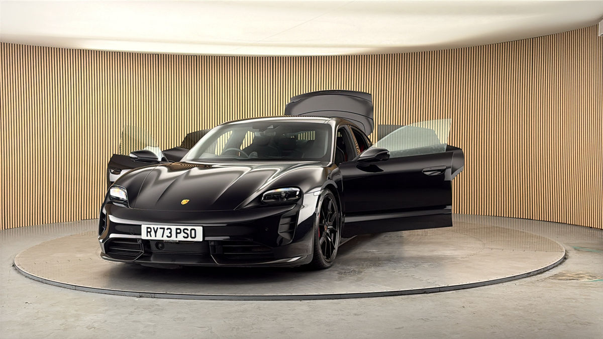 More views of Porsche Taycan