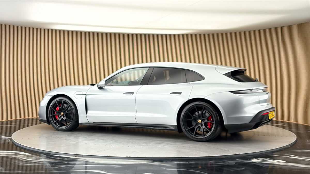 More views of Porsche Taycan