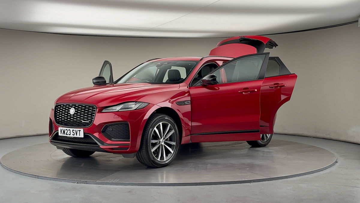 More views of Jaguar F-PACE