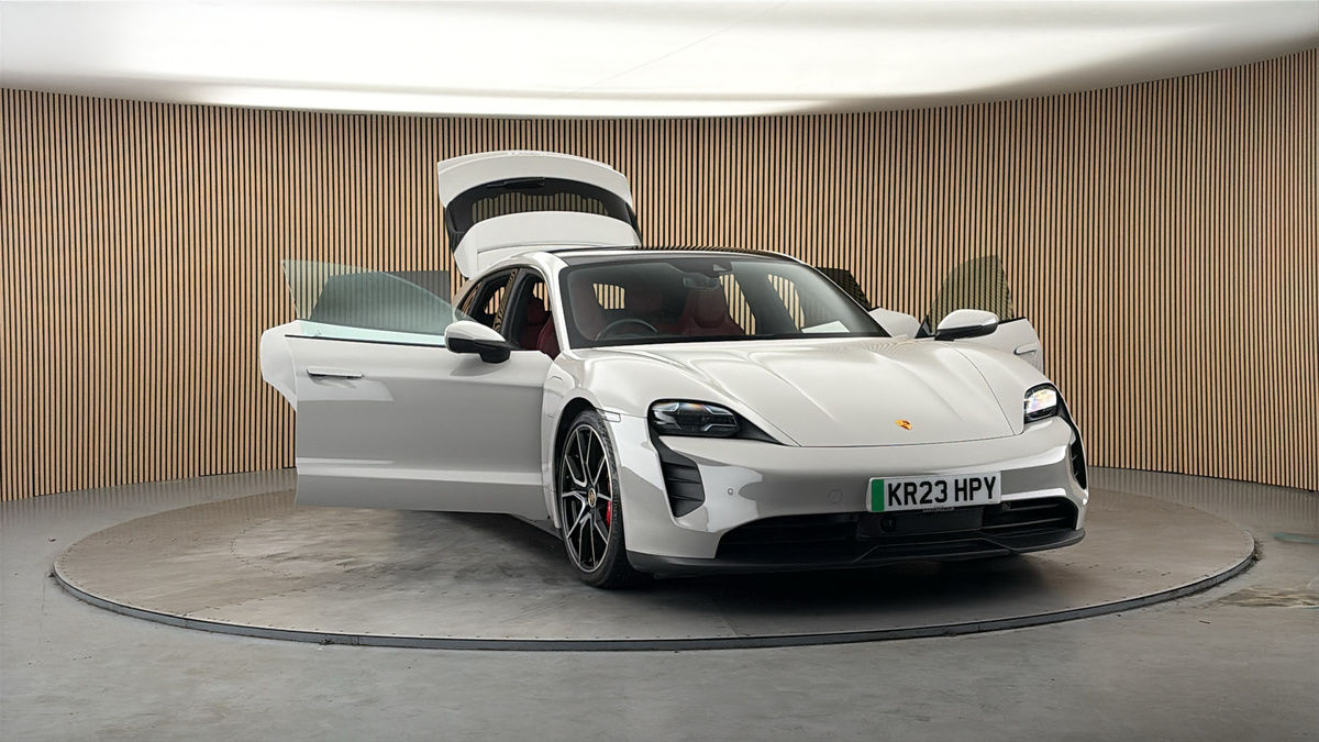 More views of Porsche Taycan