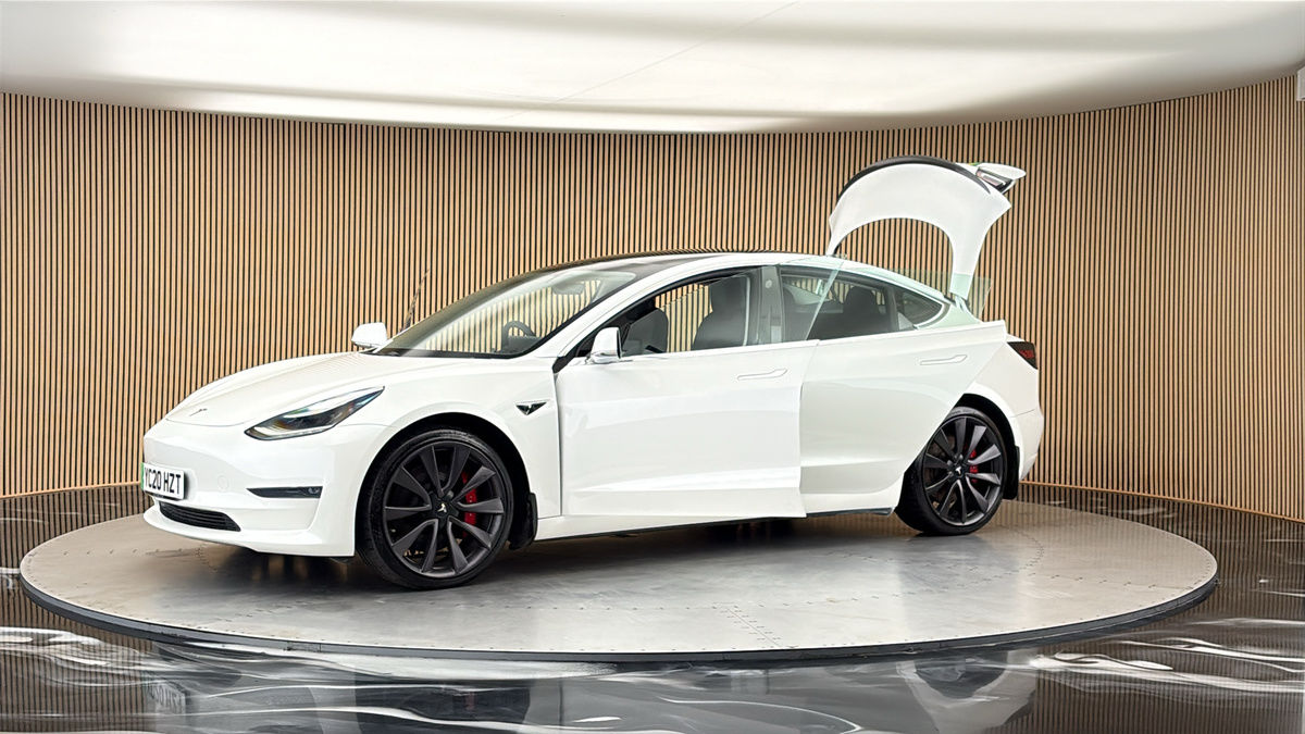 More views of Tesla Model 3