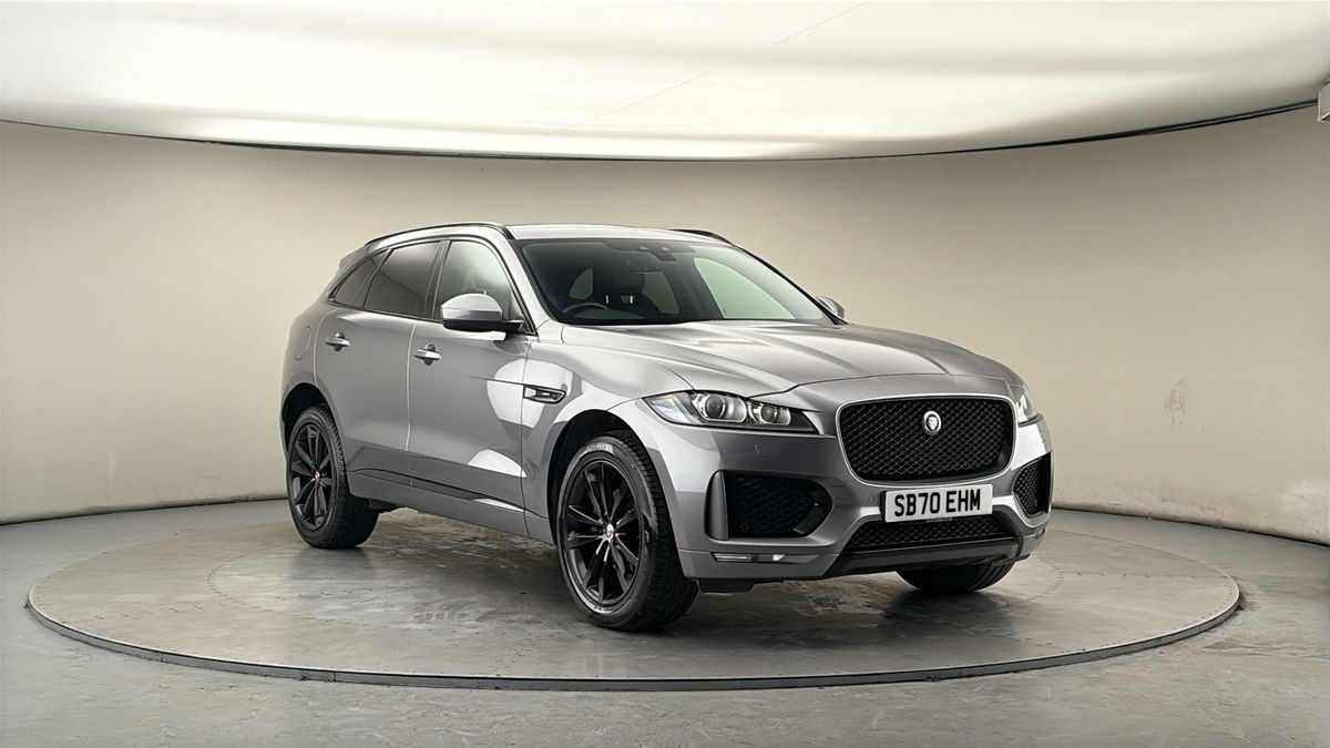 Jaguar F-PACE Sticky Header Image