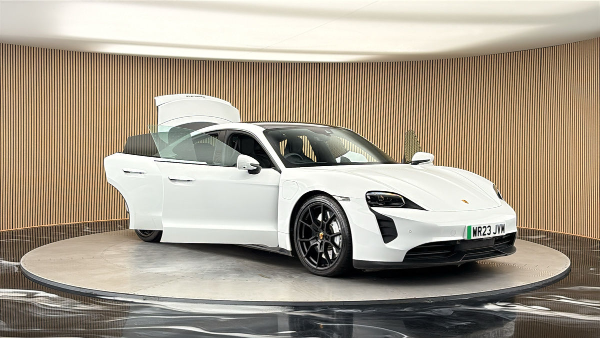 More views of Porsche Taycan