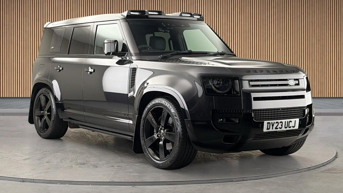 Land Rover Defender 110 Sticky Header Image