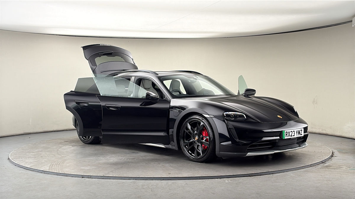 More views of Porsche Taycan