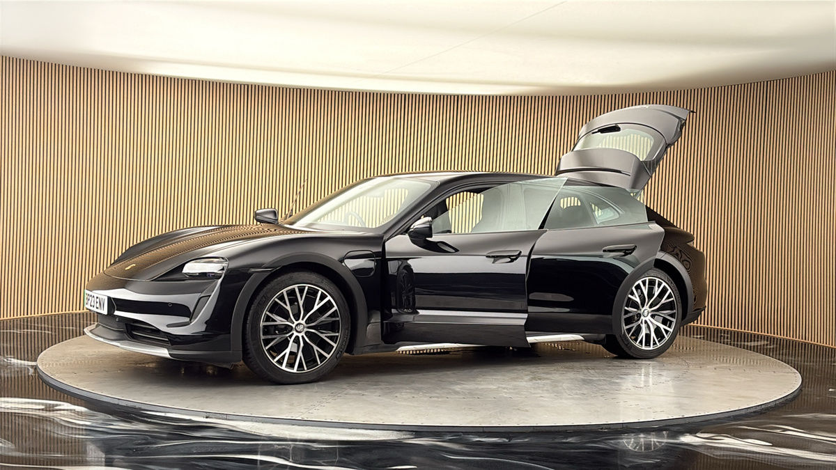 More views of Porsche Taycan