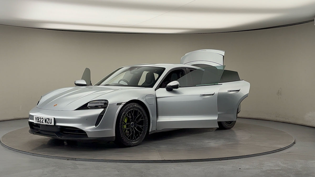 More views of Porsche Taycan