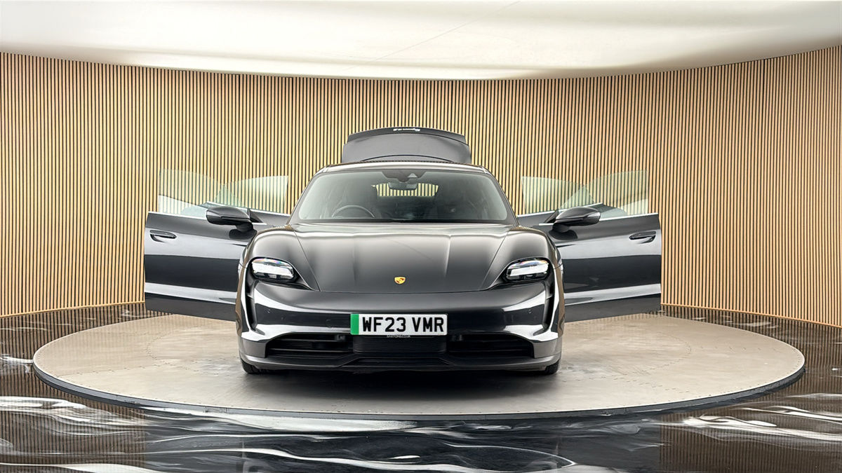 More views of Porsche Taycan