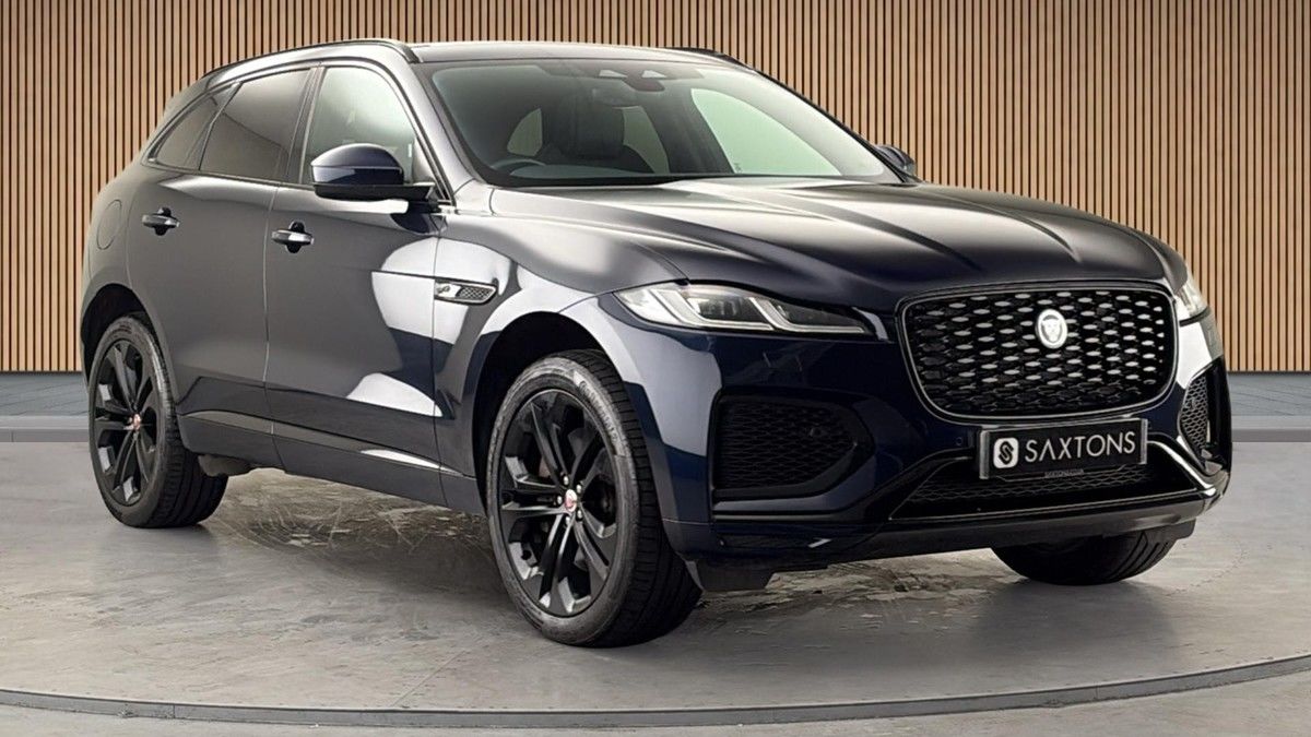 Jaguar F-PACE Sticky Header Image