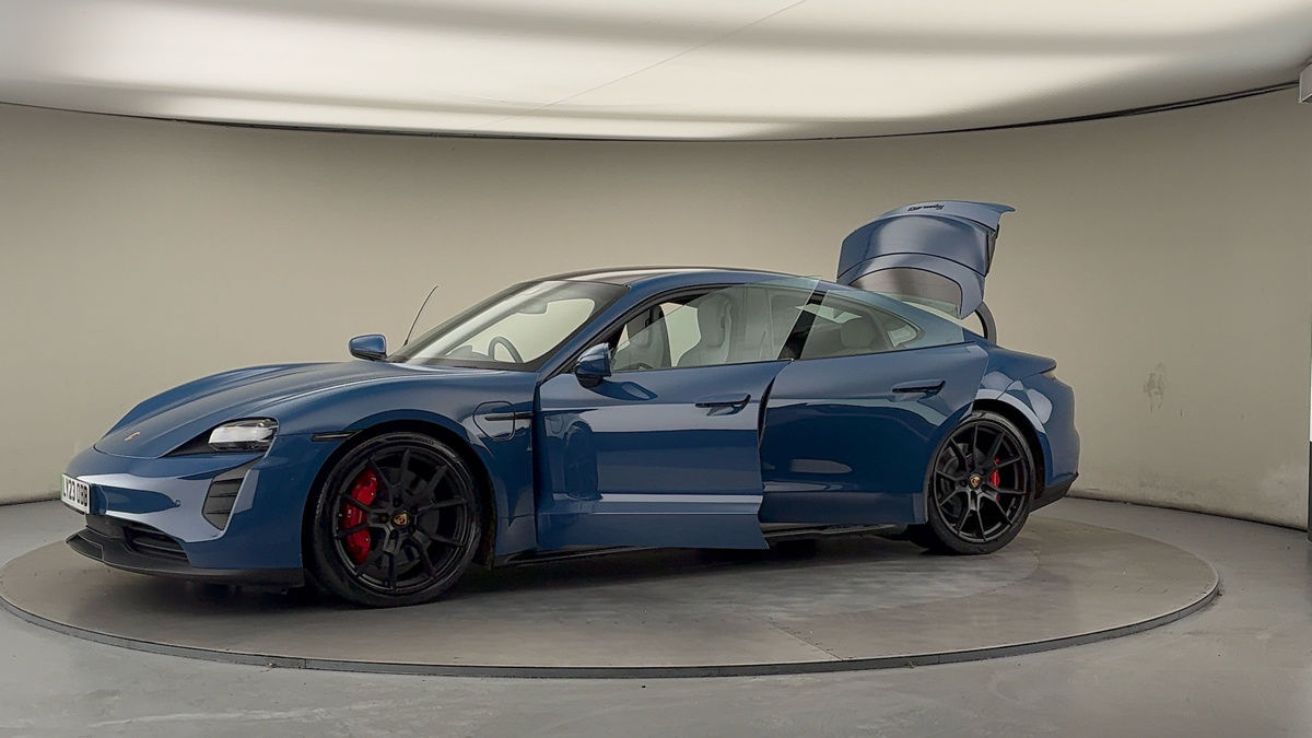 More views of Porsche Taycan