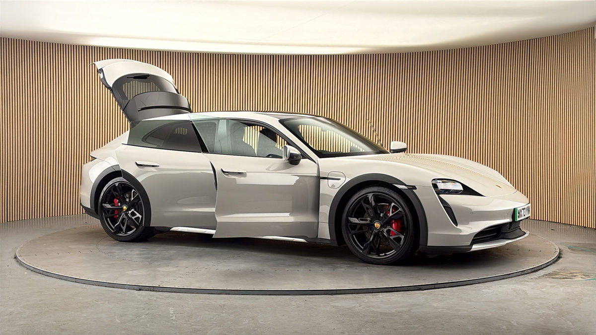 More views of Porsche Taycan