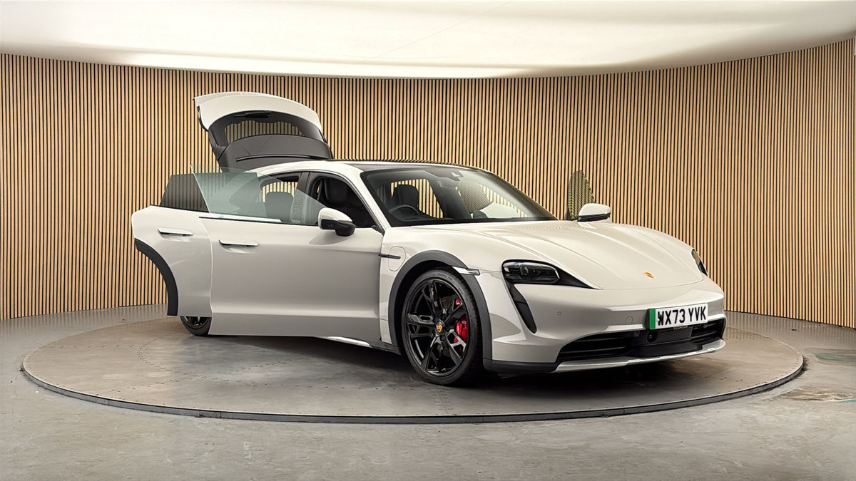 More views of Porsche Taycan