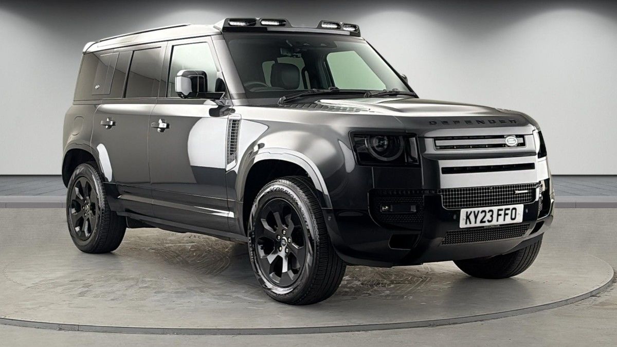 Land Rover Defender 110 Sticky Header Image