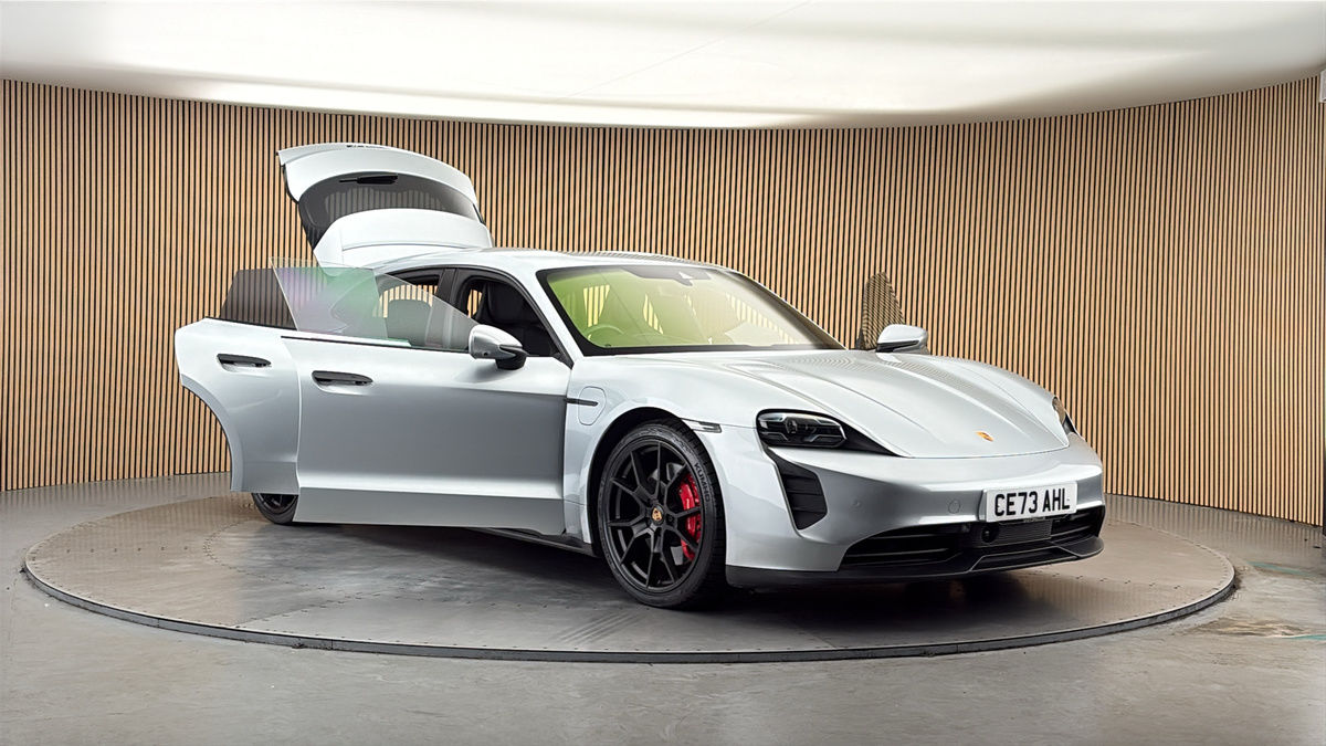 More views of Porsche Taycan