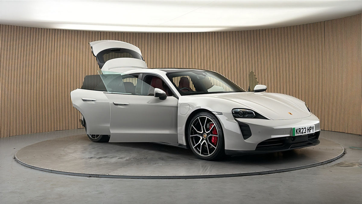 More views of Porsche Taycan