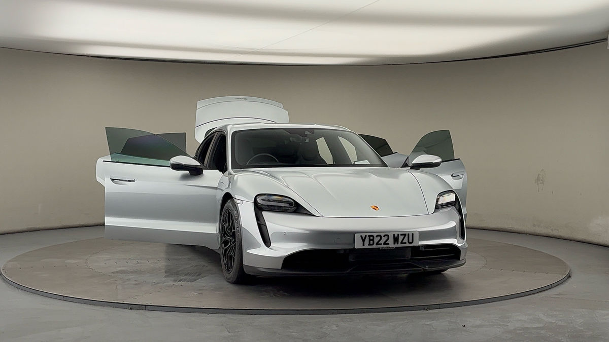 More views of Porsche Taycan