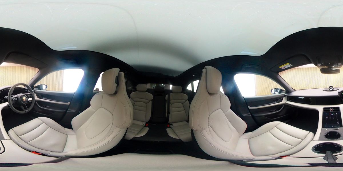 More views of Porsche Taycan
