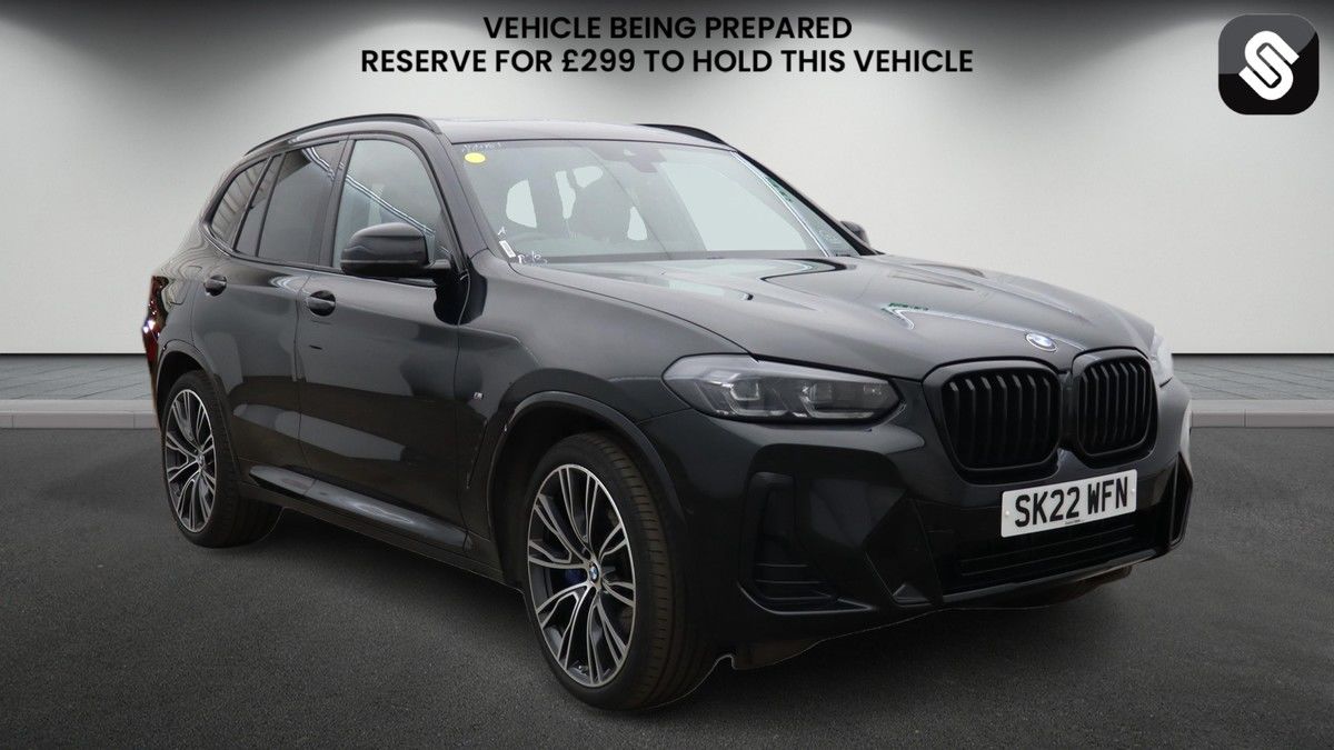 BMW X3 Sticky Header Image